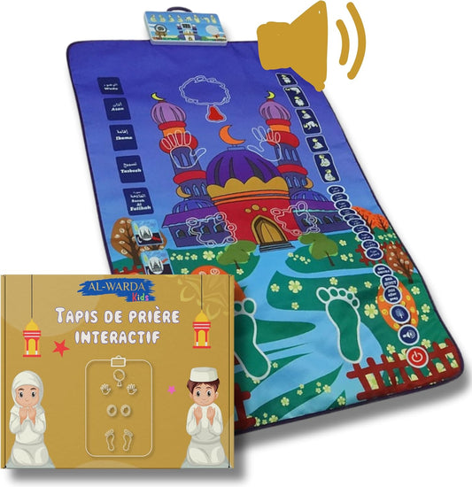 Tapis de prière interactif pour enfant