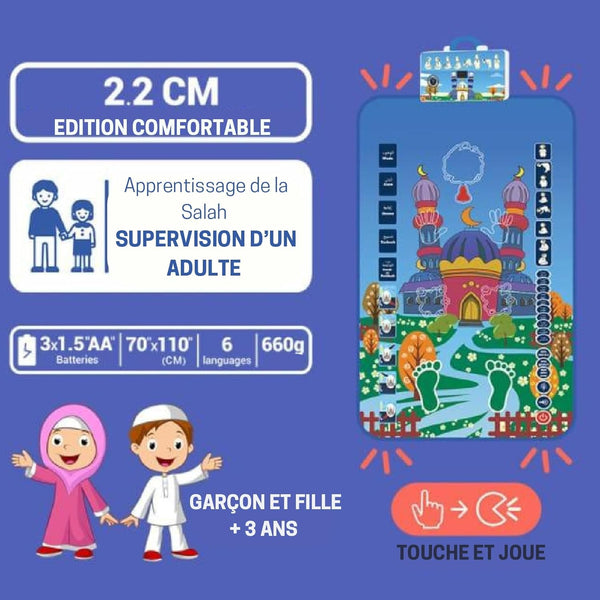 Tapis de Prière interactif Enfant